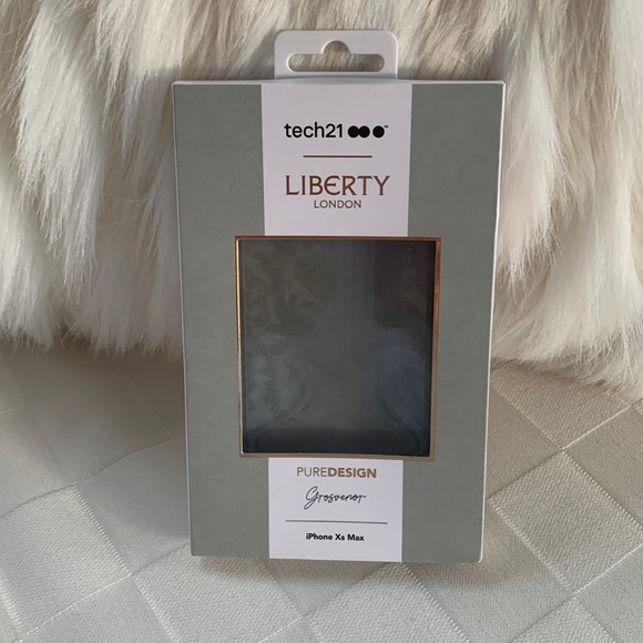 tech21 Other - NEW Tech 21 Liberty London Pure iPhone XS Max Light Khaki Grosvenor Phone Case